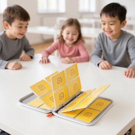 Jzzuau Card Case for Holder 96 Pockets Card Folder Card Binder with 12 Removable Sleeves for Kids Player & Mini Cards with Zipper Sleeves Binder (Blue)