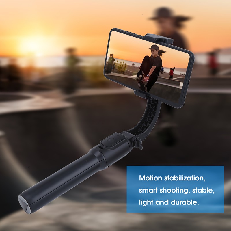 Ballhead Stabilizer Anti‑Shake Tripod Bluetooth Remote Control Selfie Stick for