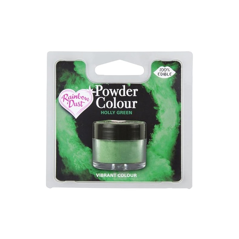 Rainbow Dust Holly Green Food Powder Colour