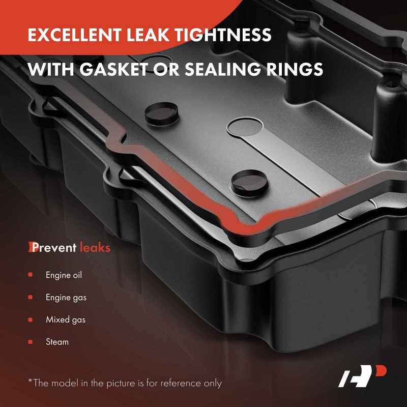 A-Premium Left Engine Valve Cover, with Gasket & Bolts, Compatible