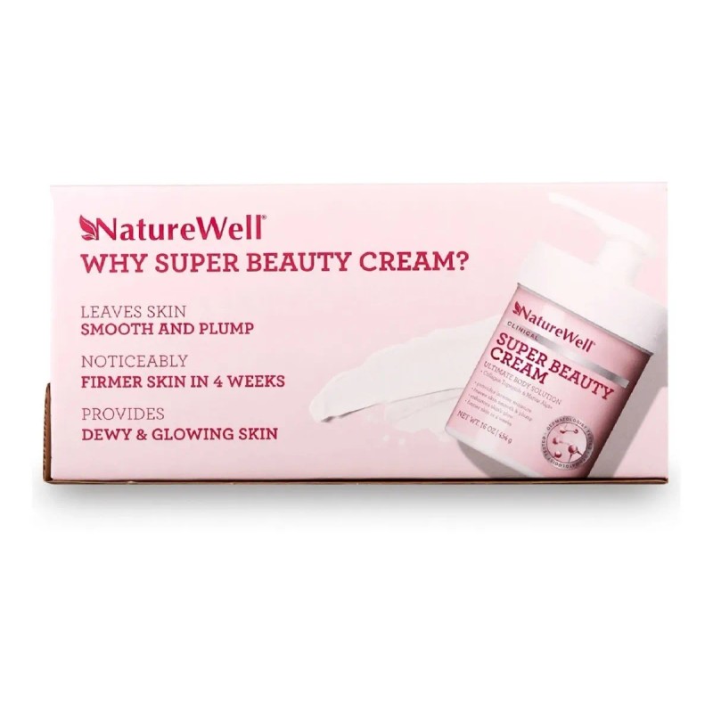 Crema Para Cara Y Cuerpo Super Beauty Cream Naturewell 454g