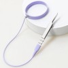 3PCS Eyelash Extension Tweezers Holders Bracelet Silicone Ring Tweezers Protector