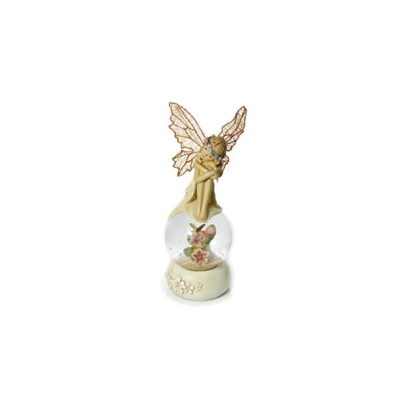 Mousehouse Gifts Gold Fairy Snow Globe, Snow Globe Ornament, Ornament