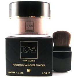 Tova Beverly Hills Secrets Professional Translucent Loose Face Make up Powder for Light, Medium & Tan Skin Tones, 1.3 oz