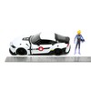 Robotech 1:24 2020 Toyota Supra Die-cast Car & 2.75" Roy