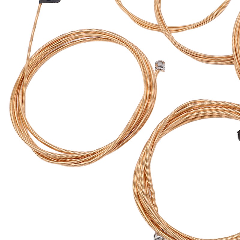 5 String Bass Strings Replacement Professional Metal Wooden Bass Guitar