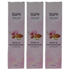Sabrina Rudnik Hand and Nail Balm 45 ml + varivendo Notepad (3 x Almond Oil)