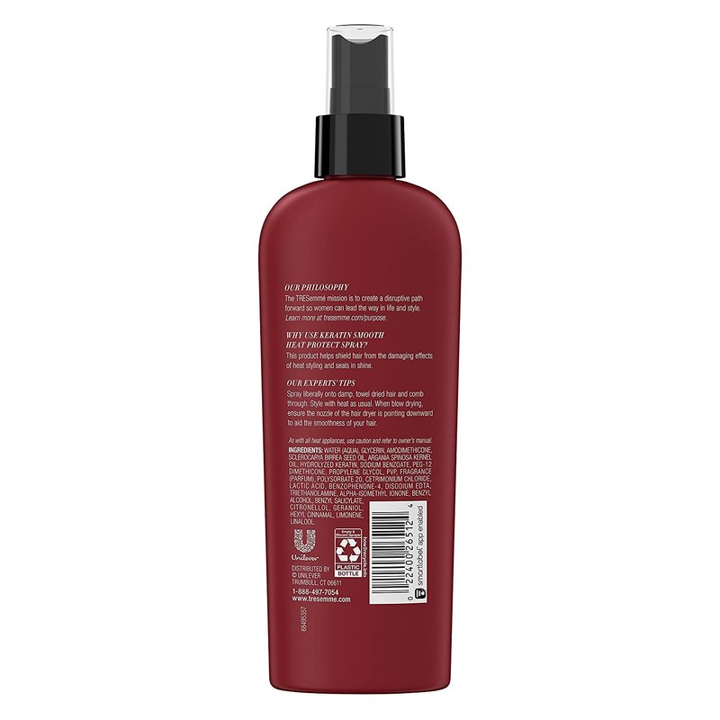Tresemmé Heat Protect Spray with Marula Oil, Keratin Smooth for