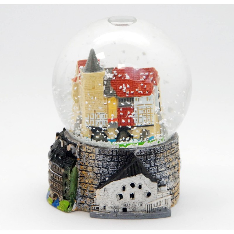 MINIUM-Collection 30016 Souvenir Snow Globe Germany Erfurt Krämerbrücke Merchants Bridge