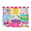 Melissa & Doug Reusable Sticker Pads Set: Fairies, Princess Castle,