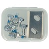vhbw 8 x Replacement Blades Compatible with Robomow RK 1000