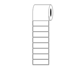 Kenco Premium 6" X 2" Standard Gloss Paper Roll-Fed Inkjet Labels. Compatible with Primera LX800, LX810, LX900 & LX910 Printers. 1,300 Labels per Roll on a 3" Core and 6" Outer Diameter.