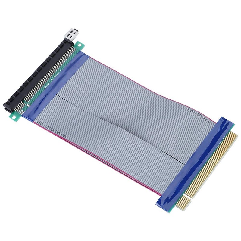 Pcie X16 Extension Pci E 16X Soft Cable 19Cm Pci