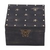 Treasure Props Storage Box with Password Lock Retro Wooden Storage