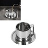 3PCS/Set Insulated Coffee Cup Set Stainless Steel Double Walled Mugs