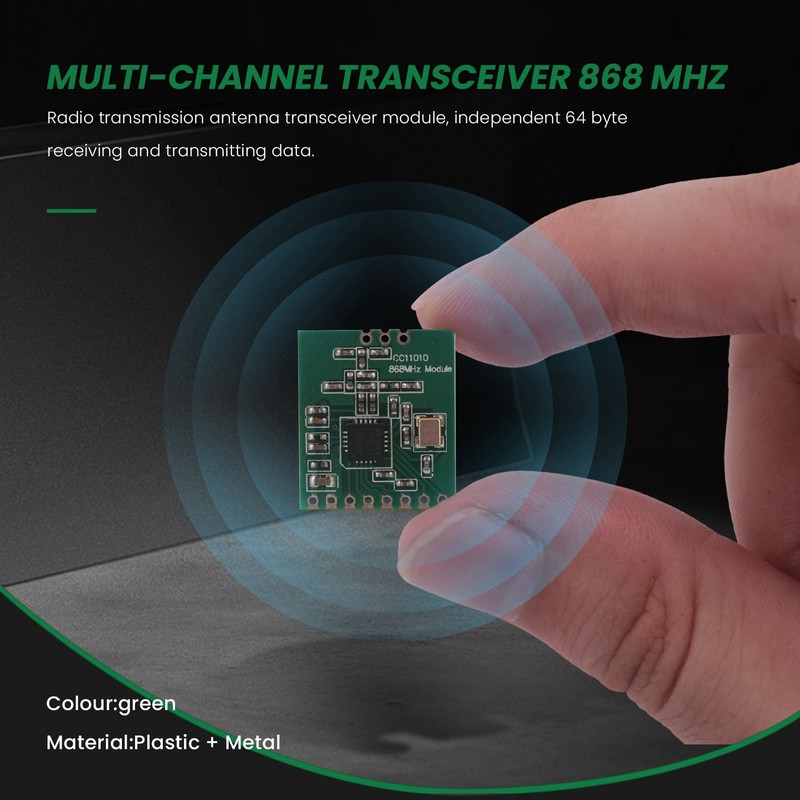 Jevina CC1101 868MHz Radio Transmission Antenna Transceiver