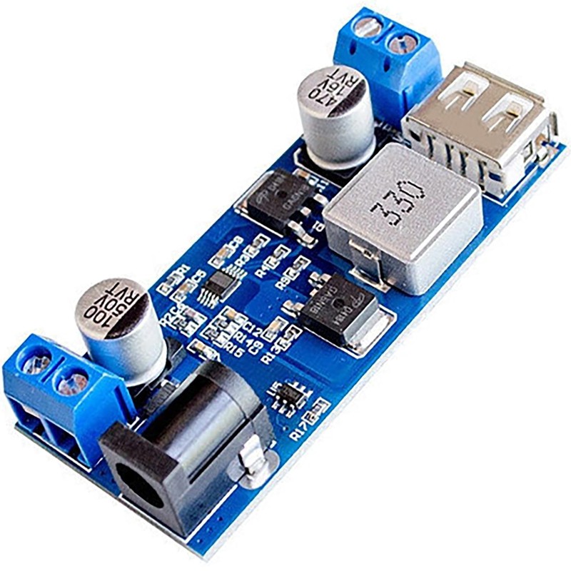 tunghey 2Pack DC 9V 12V 24V to DC 5V 5A