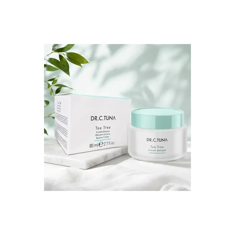 Crema Tea Tree Bálsamo Con Escualeno Natural 80 Ml Farmasi