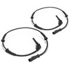 Frankberg 2 x ABS Sensor 2-Pin Front Compatible with M.e.g.a.n.e