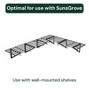 SunsGrove SunsGrove Heavy-Duty 4-Pack Overhead Garage Ceiling Storage Hooks, Add-On