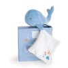 Doudou et Compagnie Plush Whale with Cuddly Toy - 15cm