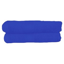 Lyra Linens - 100% Egyptian Cotton Bathroom Hand Towel - Pack of 2 OR 4 500 Gsm Hotel Quality, 50cm x 85cm, Quick Dry, Soft And Absorbent, Hair Towels (2, Royal Blue)