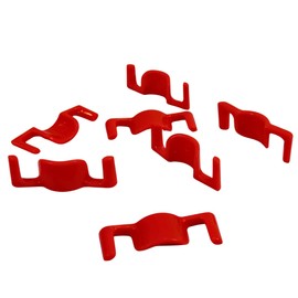 BudTrainer BudClips for Optimal Plant Growth | Universal Size LST Clips | Durable Plant Support Clips to Bend or Interlock Stems for Abundant Harvest | Gardening at Any Growth Stage (Red, 40pk)