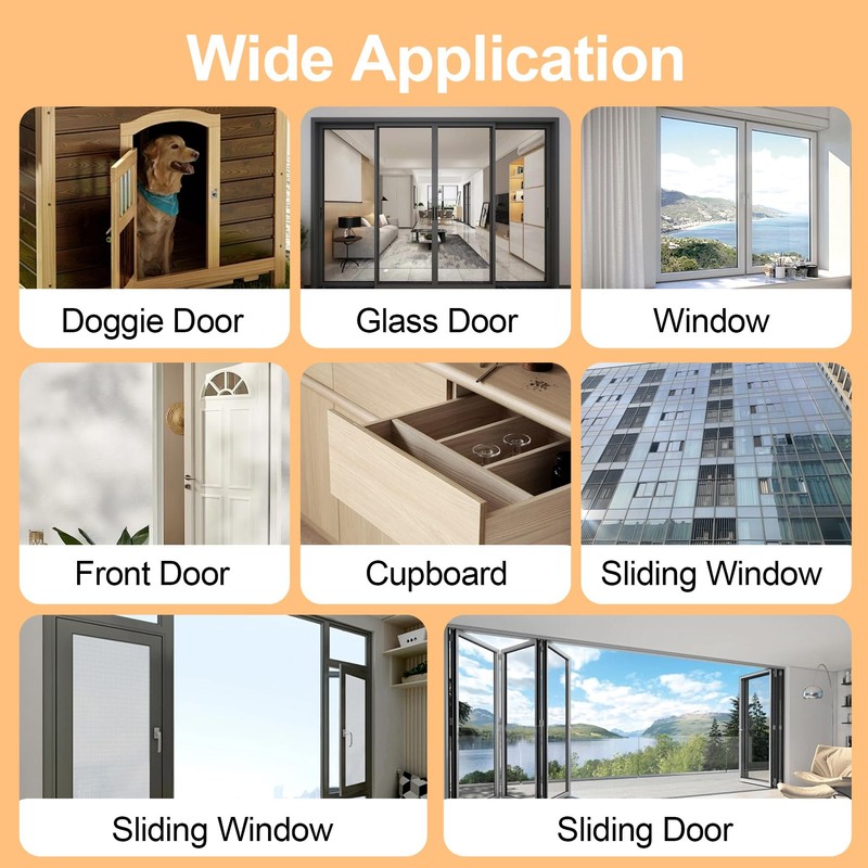 Self-Adhesive 40Ft Brush Weather Stripping for Sliding Windows and Door