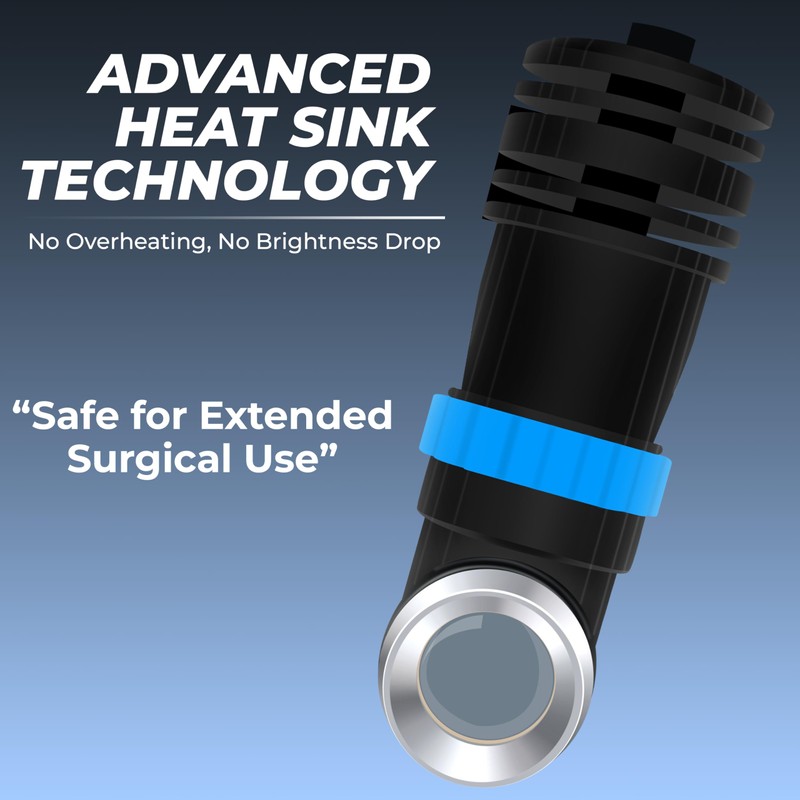 OTICA 10 Watt ENT Surgical LED Headlight for Doctors Hospital