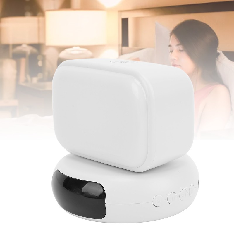 LED Night Light Bluetooth Speaker Alarm Clock Music Player 3