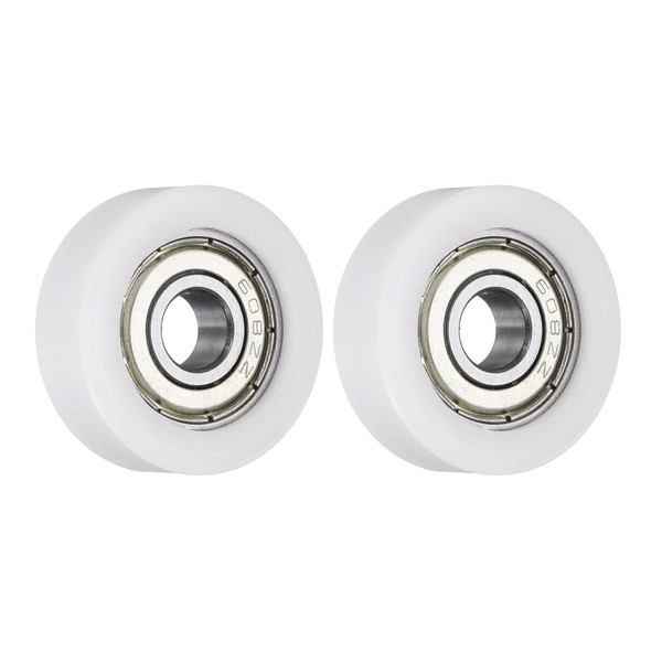 sourcing map 2Pcs Ball Bearing Guide 8 x 30 x