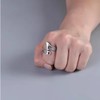 Anillo Ajustable para Hombre - Diseño de Llave Inglesa, Chapado