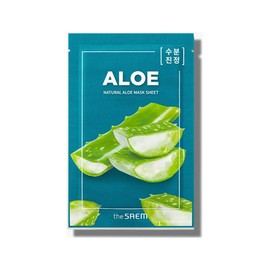 [THE SAEM] Natural Face Sheet Mask Skincare - Color: Aloe