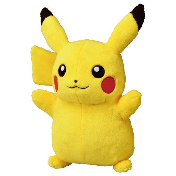 Takara Tomy Pokemon Talking Pikachu Plush Toy, Ages 3 and