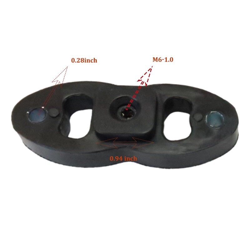 2pcs Mount Isolator Lower Grille Mounting Bracket Fit for Select