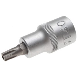 BGS 4326 | Bit Socket | 12.5 mm (1/2") Drive | T-Star tamperproof (for Torx) T40