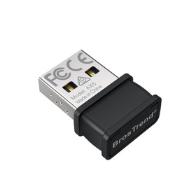BrosTrend AX300 WiFi 6 Linux Compatible WiFi Adapter, 2.4GHz Only, Nano Linux WiFi Adapter for PC, Raspberry Pi 2+, for Ubuntu, Mint, Debian, Kubuntu, Mate, Zorin, PureOS etc, USB WiFi Dongle 286Mbps
