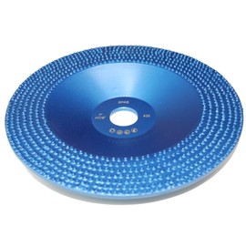 Spike 7" Diamond Cup Removing Disc Wheel for Paint, Epoxy, Glue, Mastic with RCD New Technology & Rubber Cushioned Body (Spike, 7", 14.5 oz Very Light)