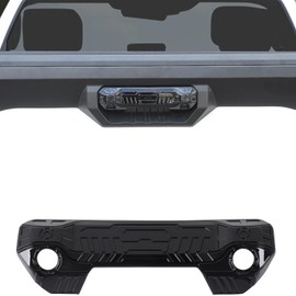 Aunginsy Tailgate Handle Trim Cover Compatible with Toyota Tundra 2022-2025 Car Rear Trunk Door Tail Gate Handle Liftgate Scratch Protector Decorative Cover ABS Exterior Accessories-2 Holes-Mech Style