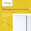 Hawksbill A5 Portrait Sketchbook – Hardcover Spiral Sketchbook 40 Sheets