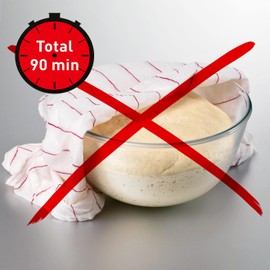 Betty Bossi Round roll mould, duo, homemade spicy or sweet rolls, dough as desired, suitable for many baking recipes, space for 12 dough balls, quick preparation