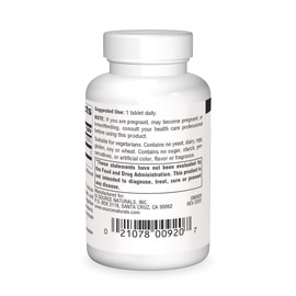 Source Naturals No-Flush Niacin, B-3 for Energy & Cardiovascular Health* 500 mg - 30 Tablets