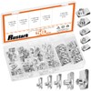 Rustark 50Pcs M4 M5 M6 M8 M10 Auto Car U-Clip