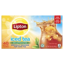 Lipton Family Iced Tea Bags, Black tea, 48 ct, pack of 6