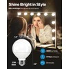 Sunco 8 Pack G25 LED Light Bulbs, Globe Vanity Lights