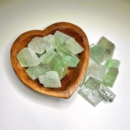 Unbranded Green Calcite Crystal from Mexico