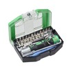 kwb Bits for Bytes 119100 30-Piece Bit Box Green