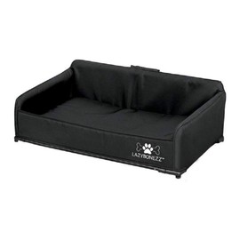 LazyBonezz Portable Dog Bed, Black