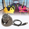 DC 12V Vehicle Interior Dome Camera Video Audio Recording Wide