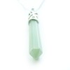 Bella Jade Power Stone Pendant Necklace, Natural Stone Point Crystal,